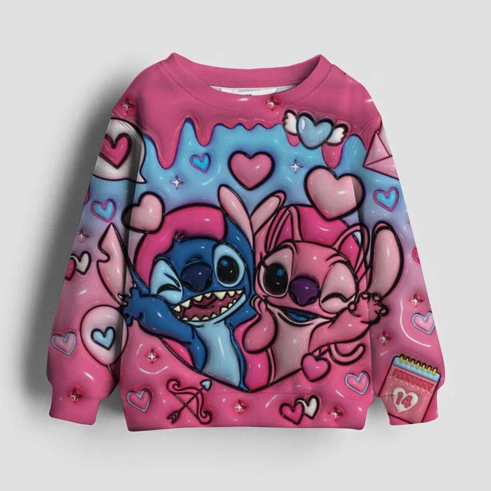 Ddmyshoesvip Hoodie Fashion Monster Pocket Pullover Cute Hoodies Girls Child Sweatshirt Cartoon Top