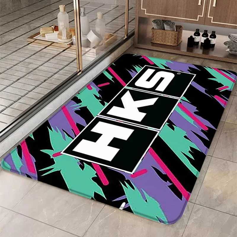 HKS door mat family bathroom mat cute carpet entrance door customization living room carpet kitchen carpet floor mat prayer bathroom floorXJ250325