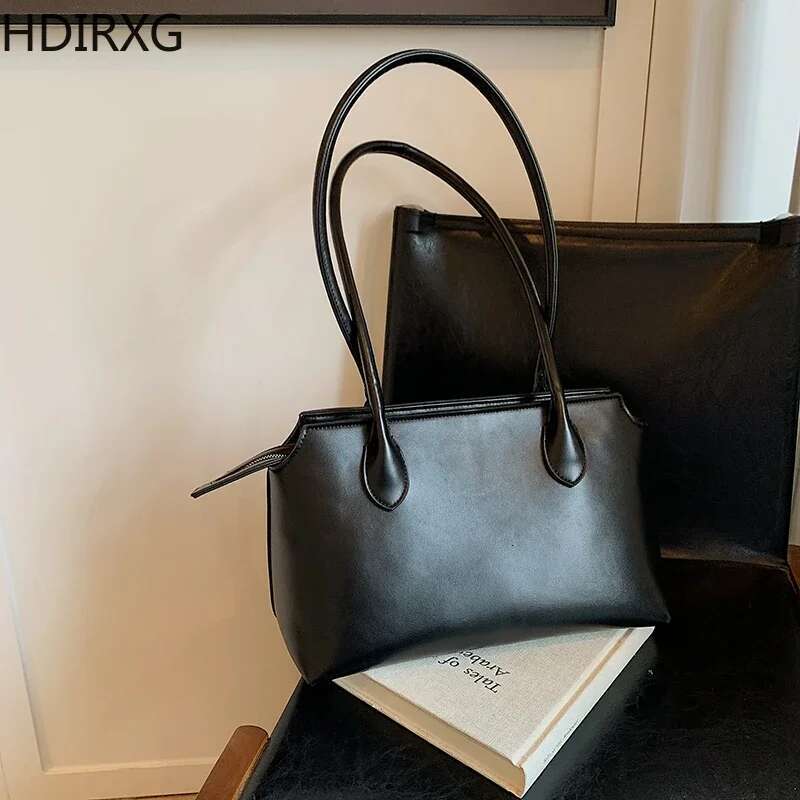 Retro Women's Underarm Bag 2024 High-End Texture Niche Woman Crossbody Casual Shoulder Autumn Bags Lightweight New Style