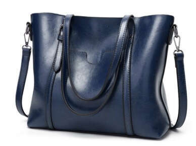 2023 New Fashion Soft Leather Casual Women's Handbag Single Shoulder Crossbody Capacity Bucket Large Bag
