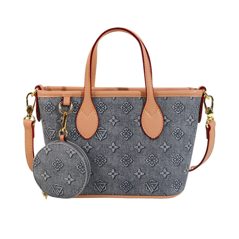 Free shipping 2025 new designer bag fashionable commuting large capacity tote bag for women crossbody bag hand-held shoulder bag brown