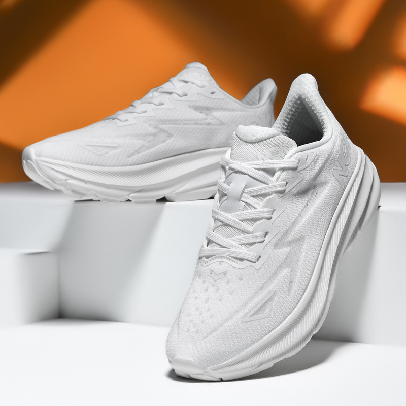 Free shipping designer shoes men women white black beige gray antislip comfortable breathable outdoor running shoes Classic