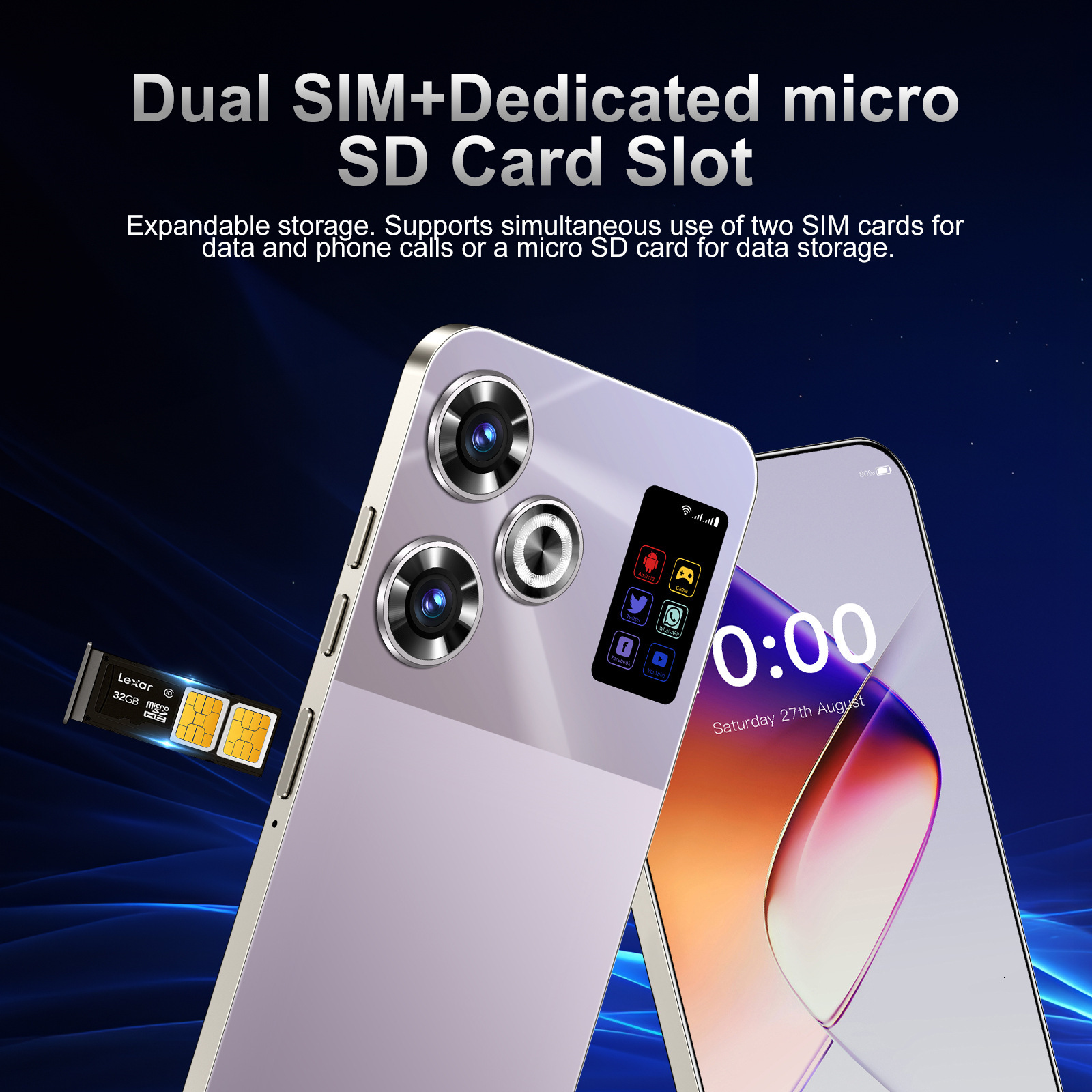 S25Ultra smartphone 7.3 large screen Android all-in-one 16+1T phone price (great)
