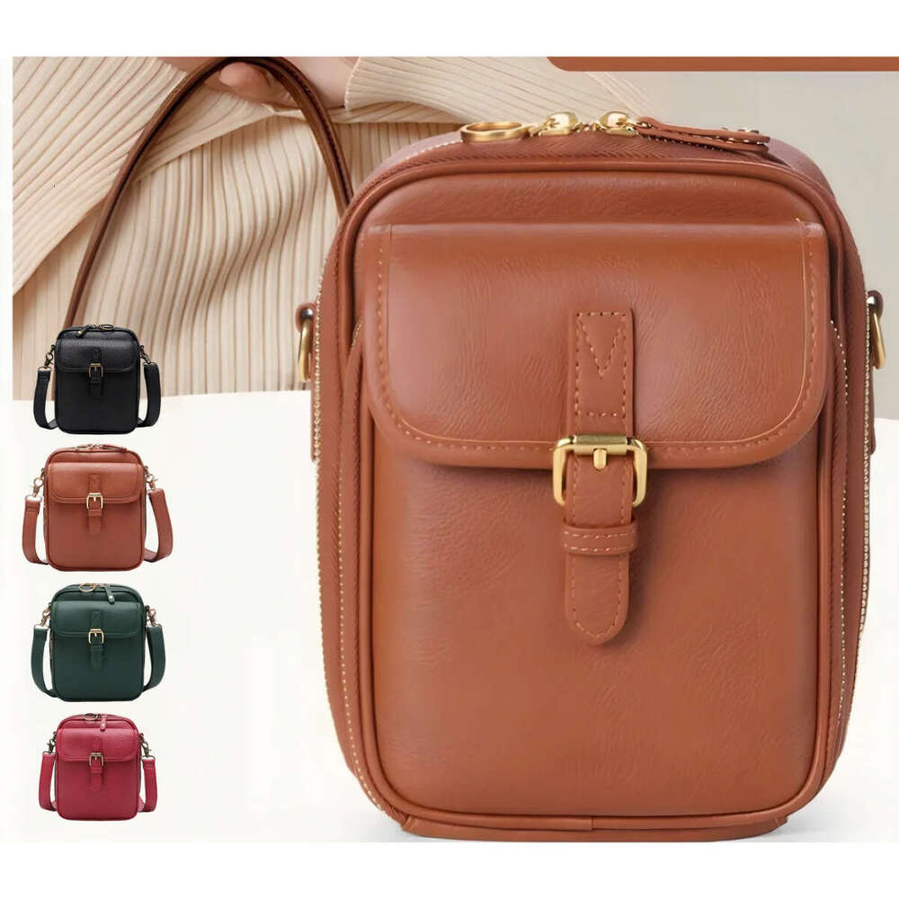 7e Unisex mailman trendy storage casual shoulder crossbody mobile phone bag