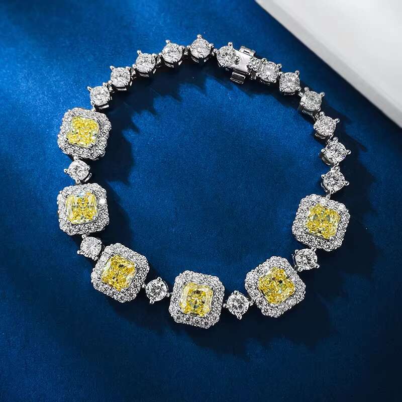VANA Fashion Pure Sier Boutique Jewelry Bracelet Women's Engagement Charm Set
