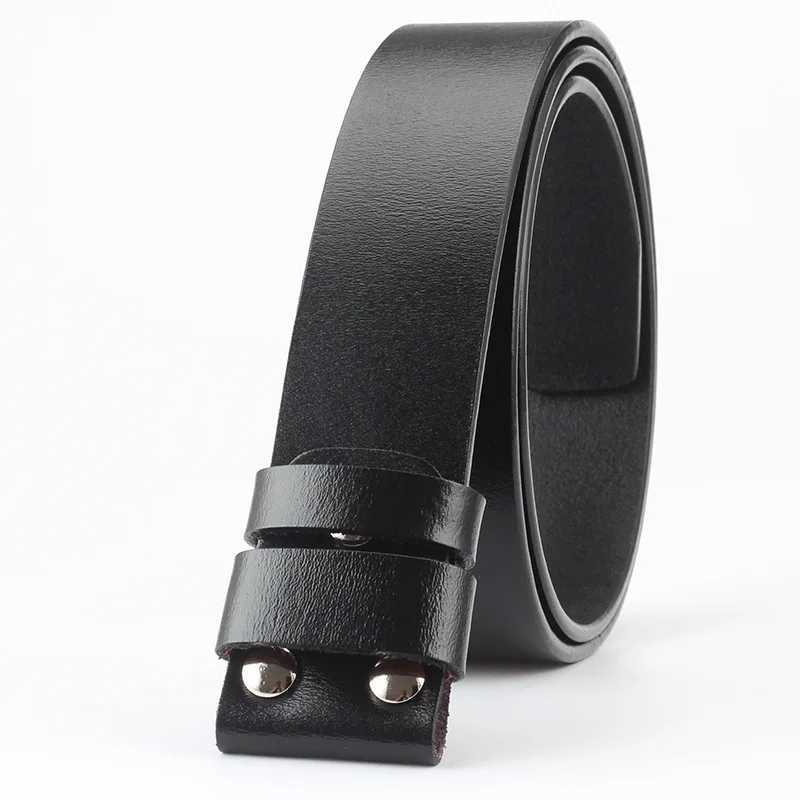 MYMC mens genuine leather belt buckle free DIY belt accessories high-quality wild belt gifts W250326
