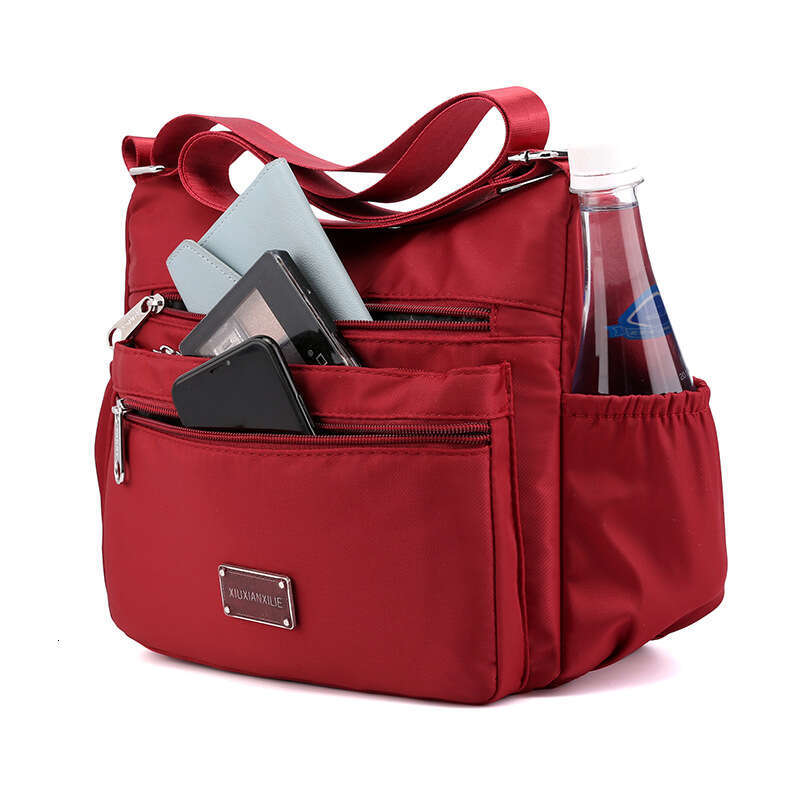 2024 new for middle-aged and elderly mothers, Oxford canvas large capacity single shoulder crossbody bag, women's bag
