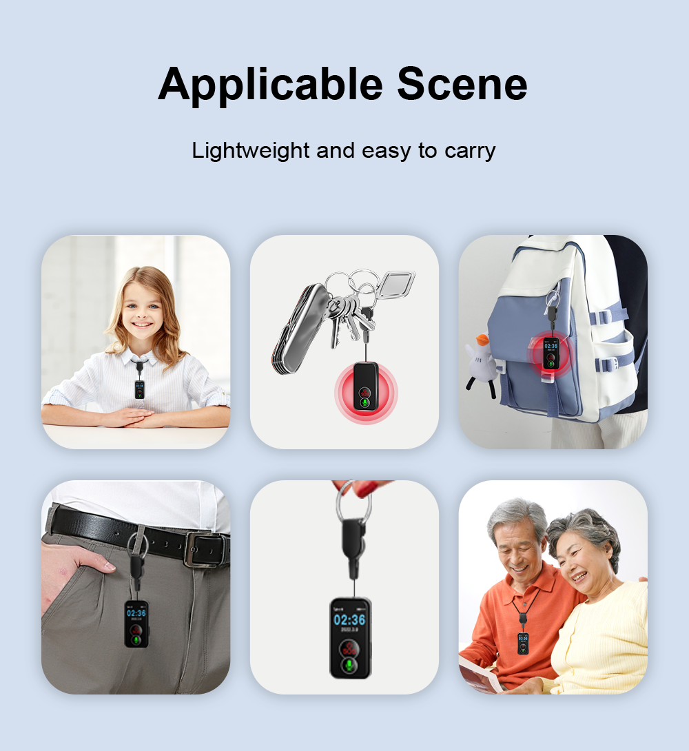 4G Car Tracker Mini Portable Positioning of WiFi LBS Waterproof IP67 GPS Locator for Elderly Kids Pets Vehicles