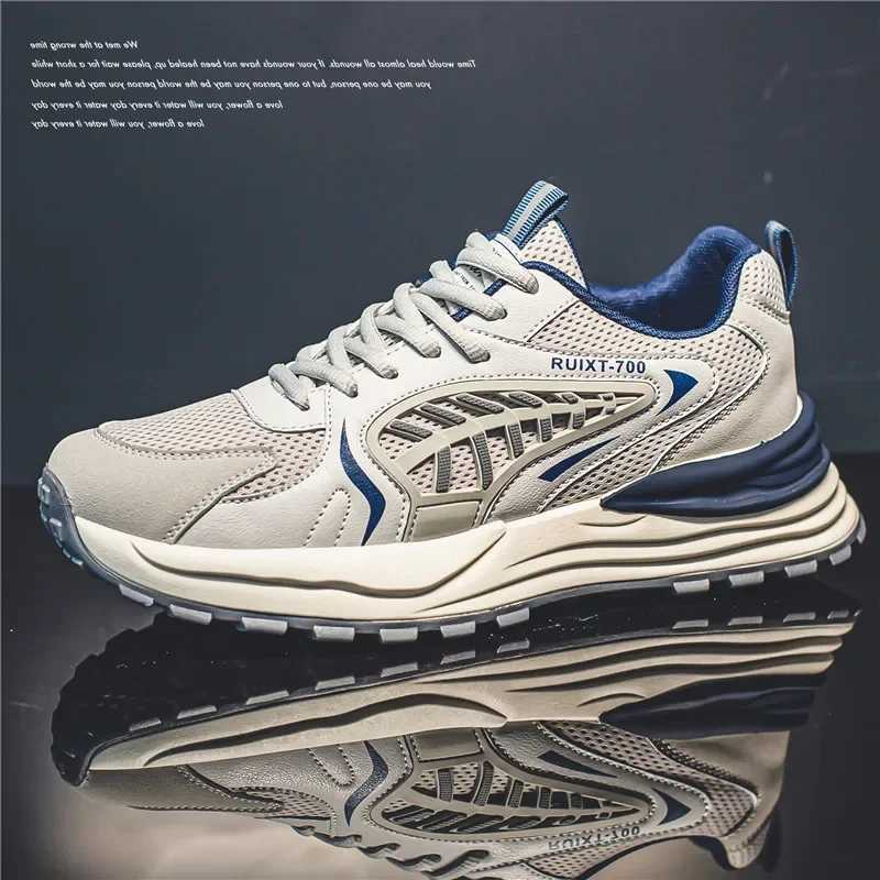 Breathable Men Running Shoes Jogging Casual Sports Shoes Anti Slip Cushioning Road Walking Sneakers Lifestyle Athletic ShoesC250325