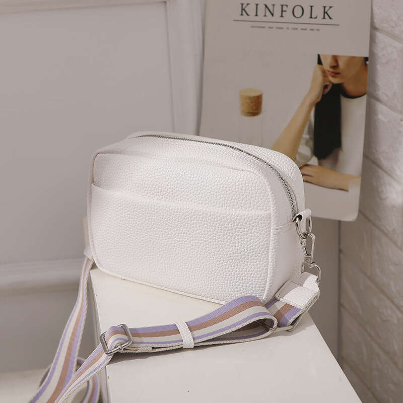 e6 Trendy 2023 New Solid PU Crossbody Women's One Shoulder Small Square Bag