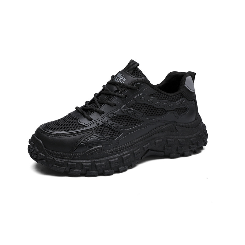 2025S New Trend Designer Live Broadcast Men S Shoes New Black Sports Leisure Work Waterproof Anti Slip Wear Resistant And Durable Labor Protection