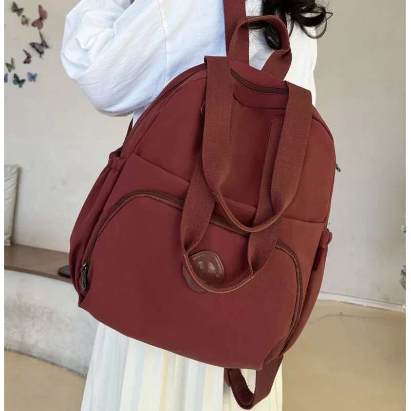 Spring New Backpacks Women Fashion Large Capacity Travel Waterproof Crossbody Bags Shoulder Handbags Versatile Backpack