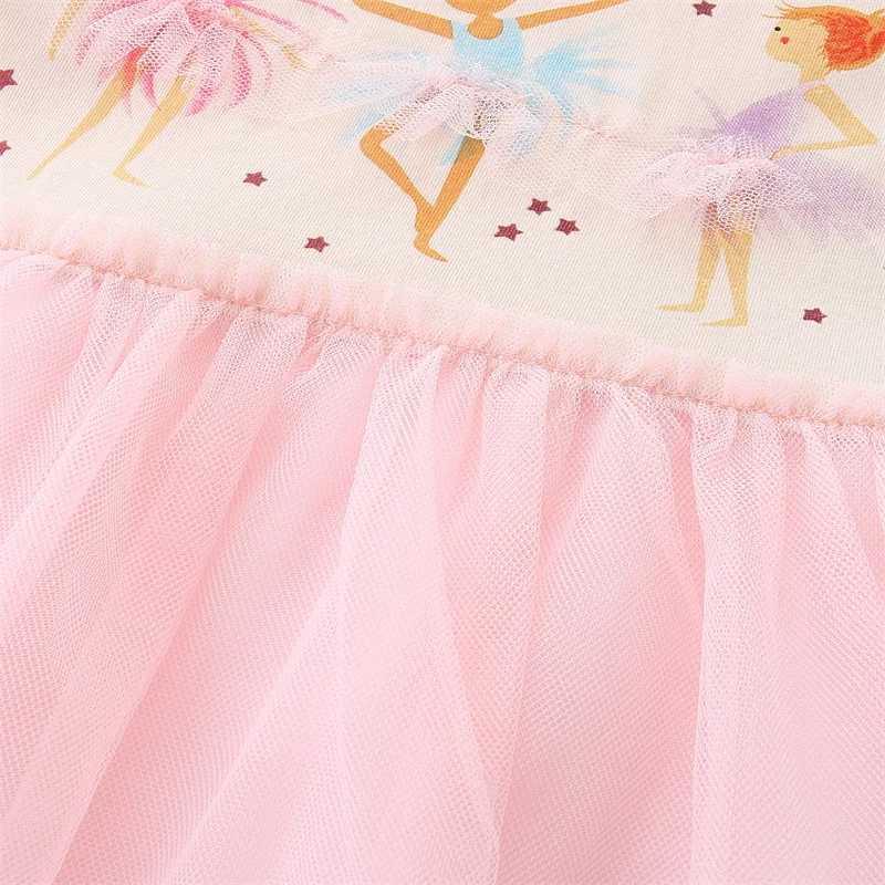 Jumping Meters Fairy Tale Summer Princess Dress Childrens Vestdos Par Birthday Baby Clothing Embroidered Dress Wedding W250326