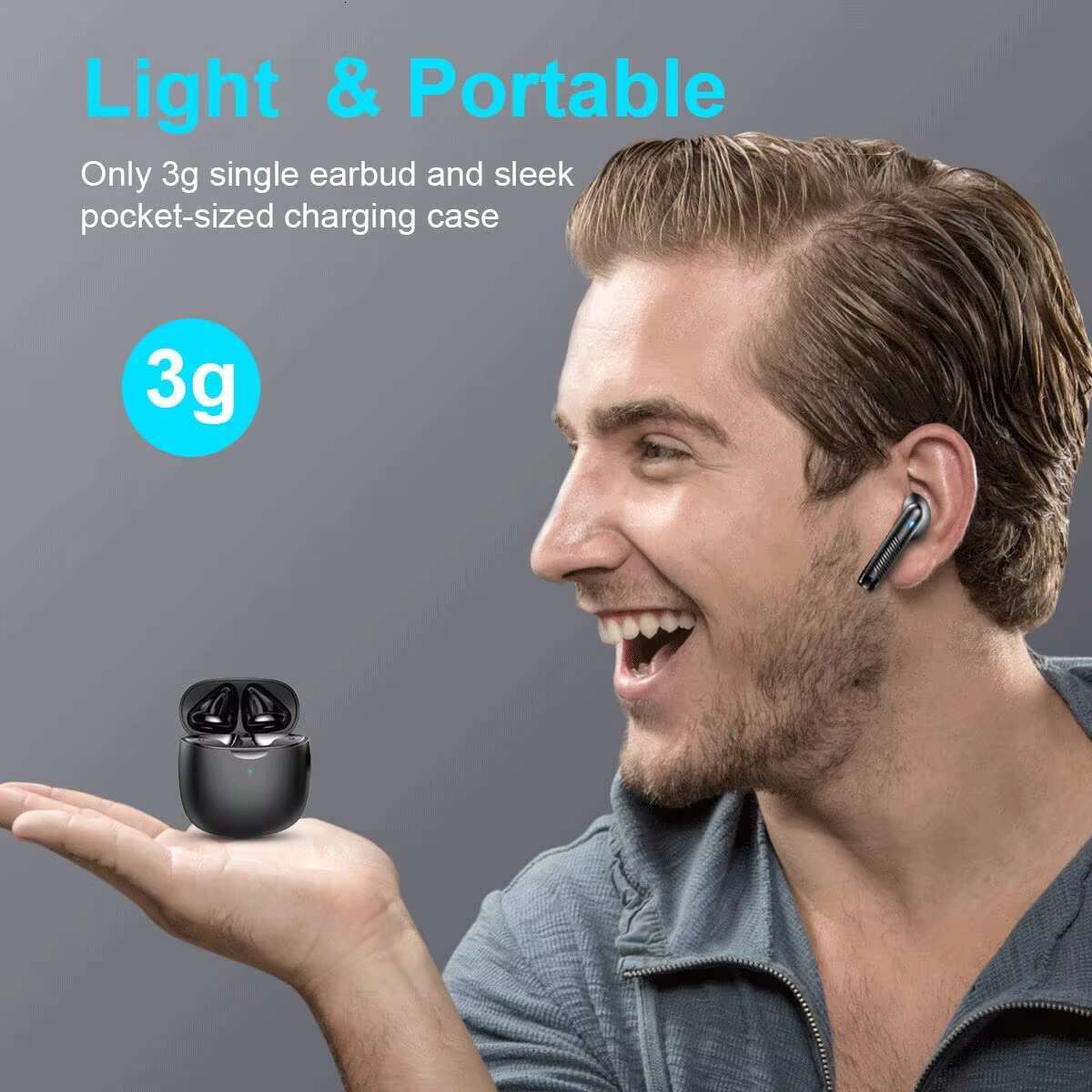 Quick delivery of hot selg Bluetooth 5.3 mini sports wireless earbuds