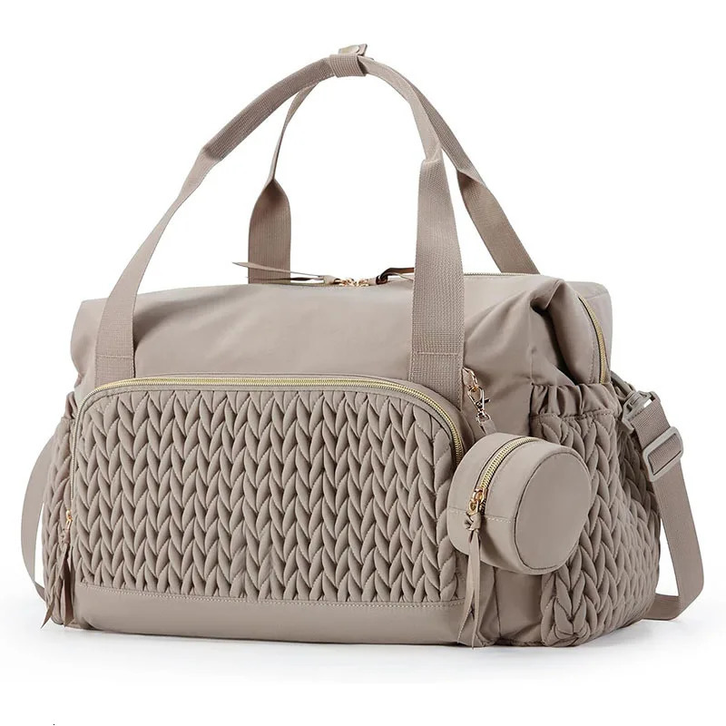 Diaper Bag Tote Large Diaper Bags Waterproof Hospital Bag for Labor Delivery Baby Bag with Pacifier CaseTravel Diaper Tote 250325