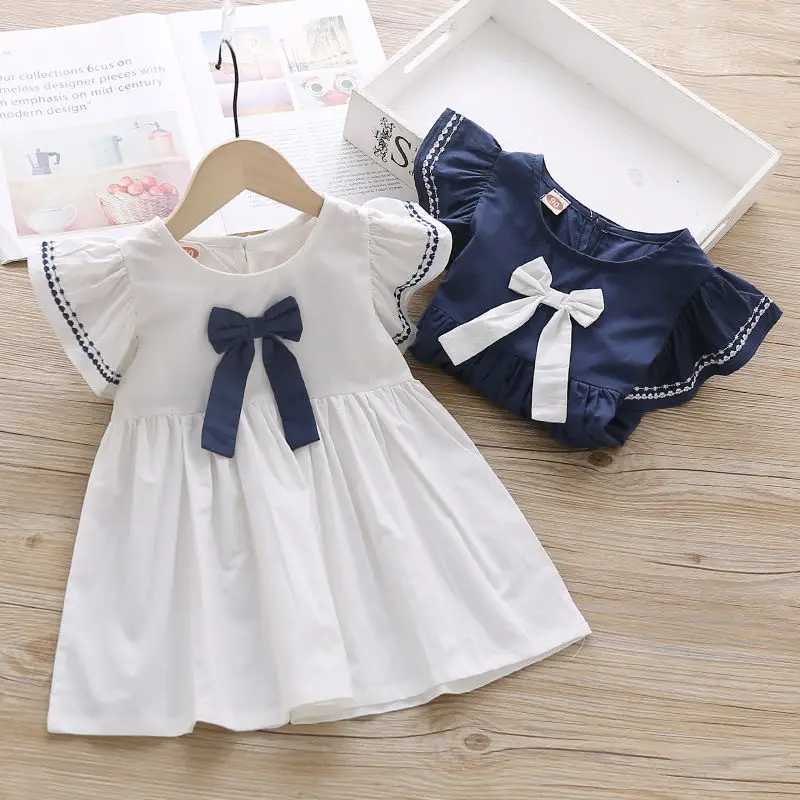 Baby girl summer dress 2024 sleeveless birthday Par princess dress childrens pajamas 12M to 5Y toddler clothing W250326