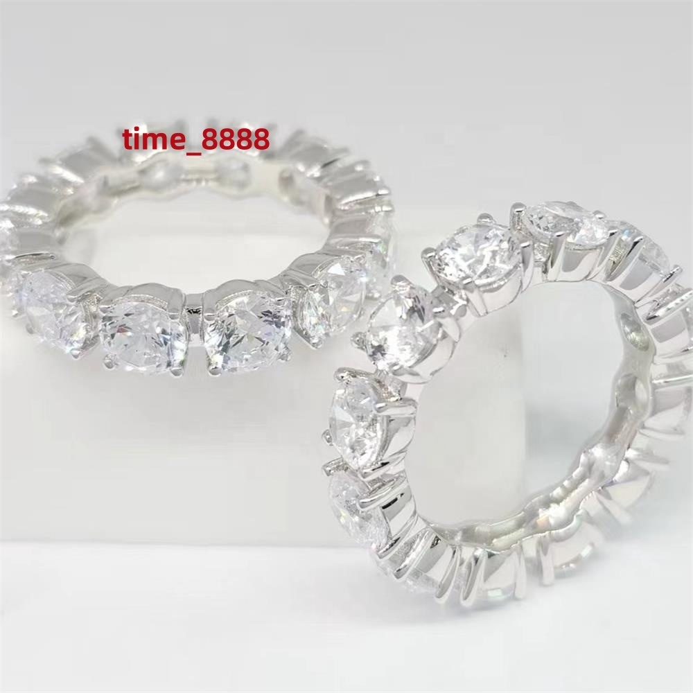 Elegant Sterling Silver Moissanite Ring Fine Jewelry Collection