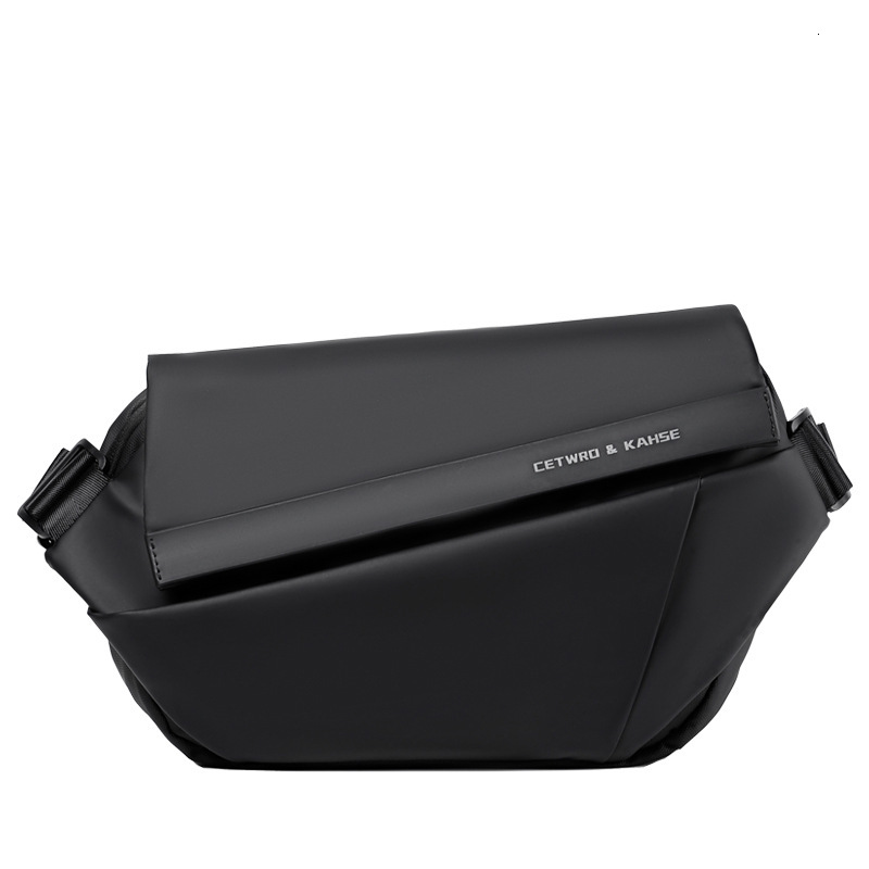 Trendy Chest Men's New Trendy Cycling Functional Workwear Differential Commuting Multifunctional Single Shoulder Crossbody Bag