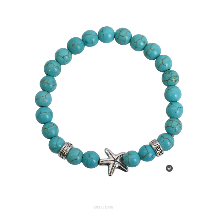 Men women bead bracelets, turquoise bracelets, Bohemian ethnic style bracelets