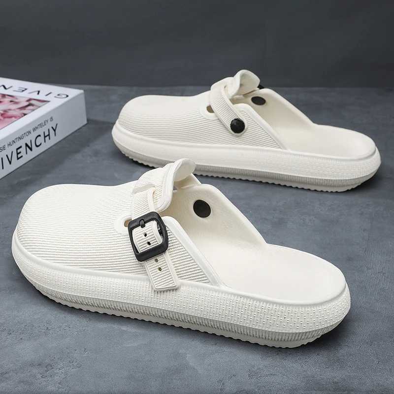 Man Slippers N-slip Beach Garden Flat Sandals Eva Slides Women Men Shoes Casual Flip-flops Unisex Sandalias BRIKEN Size36-45XJ250326