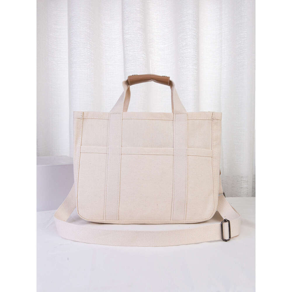 24 Korean Instagram Mommy Fashionable Multi functional Maternal and One Shoulder Crossbody Handheld Canvas Baby Mom Bag