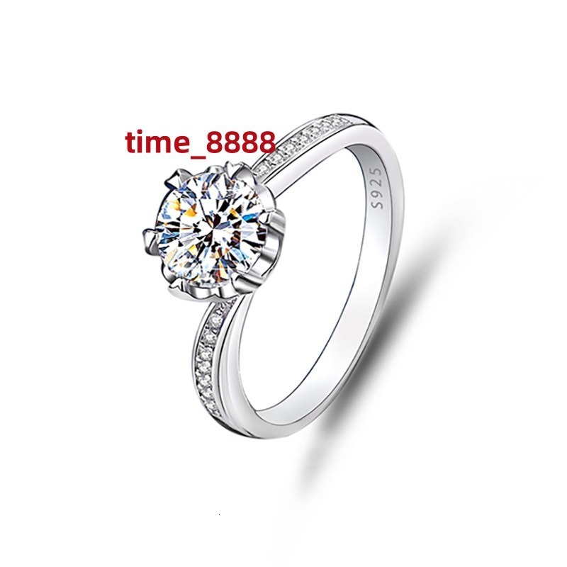 Fancy Shape Moissanite Solitaire Setting Silver Jewelry Moissanite Diamond Engagement Ring