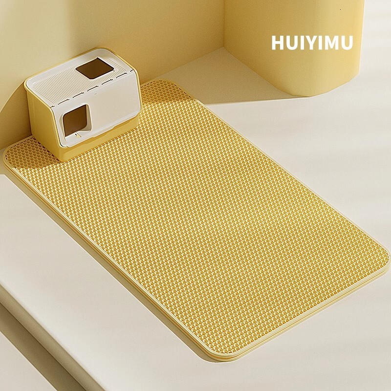 Cat litter mat cat litter box anti splash mat cat anti take out control mat toilet leak supplies