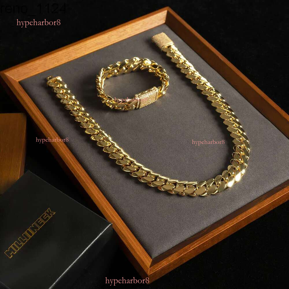 Wholesale Choker Custom k Gold 20mm Miami Cuban Chain Necklace