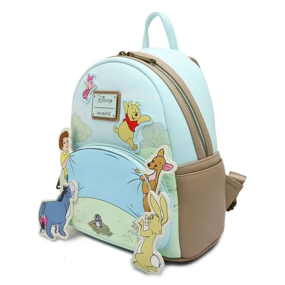 Goofy Mini Fashion Women's Anime Figure Kawaii Pooh Shoulder Bag Student Schoolbag Children's Backpack
