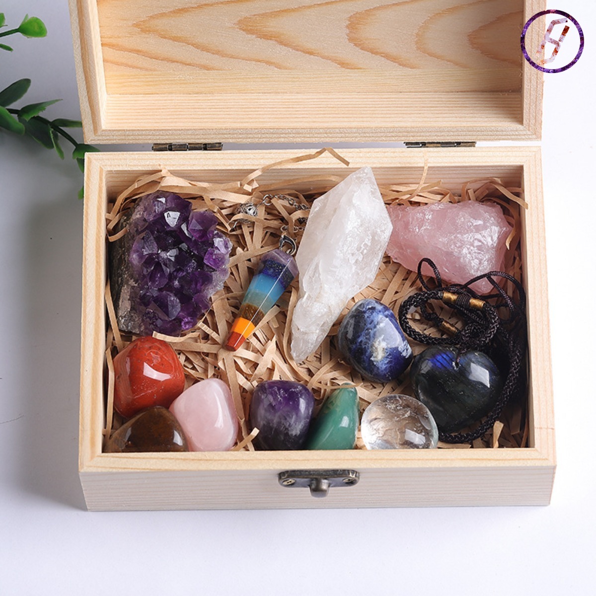7 Chakra Healing Stones Set Natural Crystals for Energy Balance and Meditation Natural Crystal Gift for Meditation Certified Metaphysical Jewelry Manu