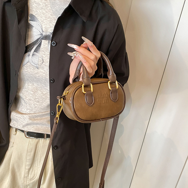 Cross-body pillow bag portable texture bag women's new fashion popular all shoulder bag