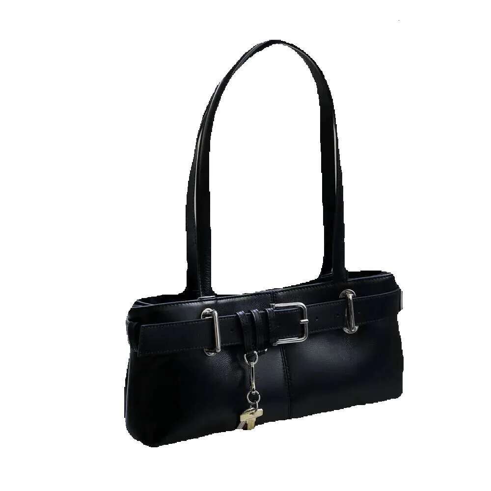 Relwaver Women Shoulder Genuine Leather Handbag 2025 Spring Summer Fashion Underarm Chic Suede Ladies Long Tote Bag