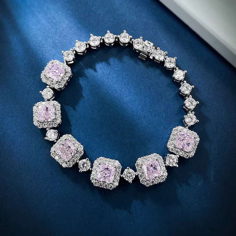 VANA Fashion Pure Sier Boutique Jewelry Bracelet Women's Engagement Charm Set