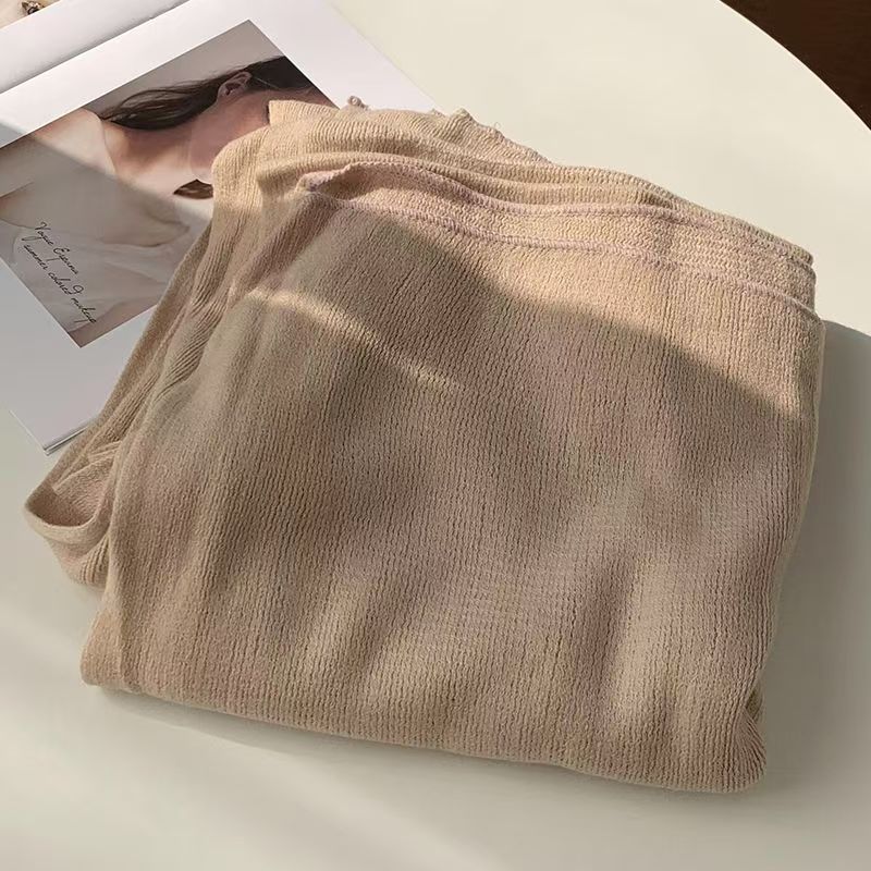 T360 Couple Korean Scarf Men and Women Autumn and Winter Long Solid Color Shawl Dual-purpose Student Warm Neck Fashion