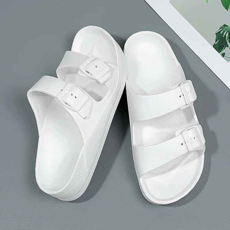 Brand womens slippers soft sandals womens beach casual shoes EVA slippers original mens flip cover 2023 summer mens sandalsXJ250326