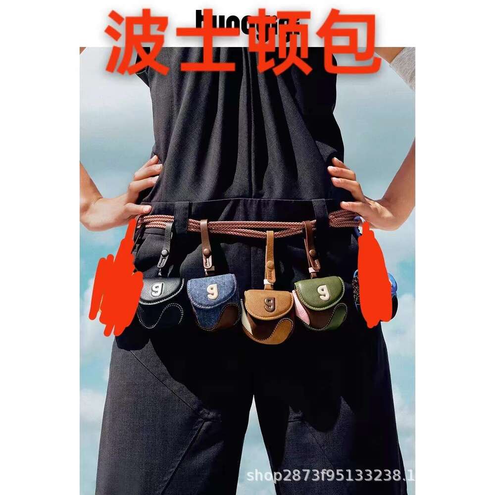KUNOGIGI/Gulangjiji Baseball Boston Small Matte Leather Handbag Women's Crossbody Bag New Style
