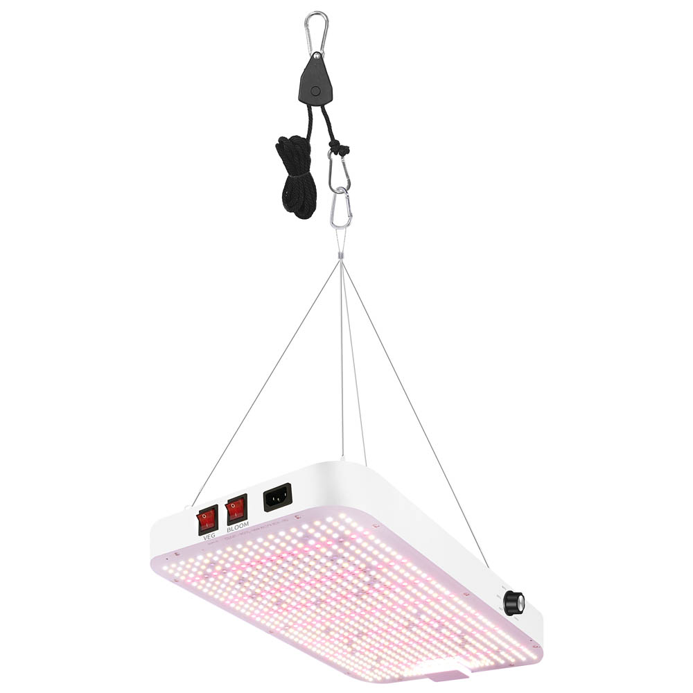 Square Shape Full Spectrum Dimmable LED Plant Growth Light - 100W