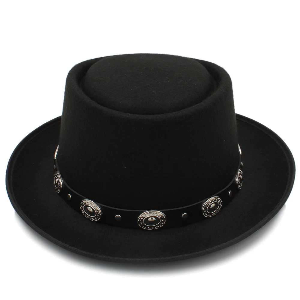 Womens Pork Pie Hat Fedora Hat Trilby Sunhat Classic Retro Jazz Party Outdoor Travel Street Style Size US 7 1/4 UK L 250325