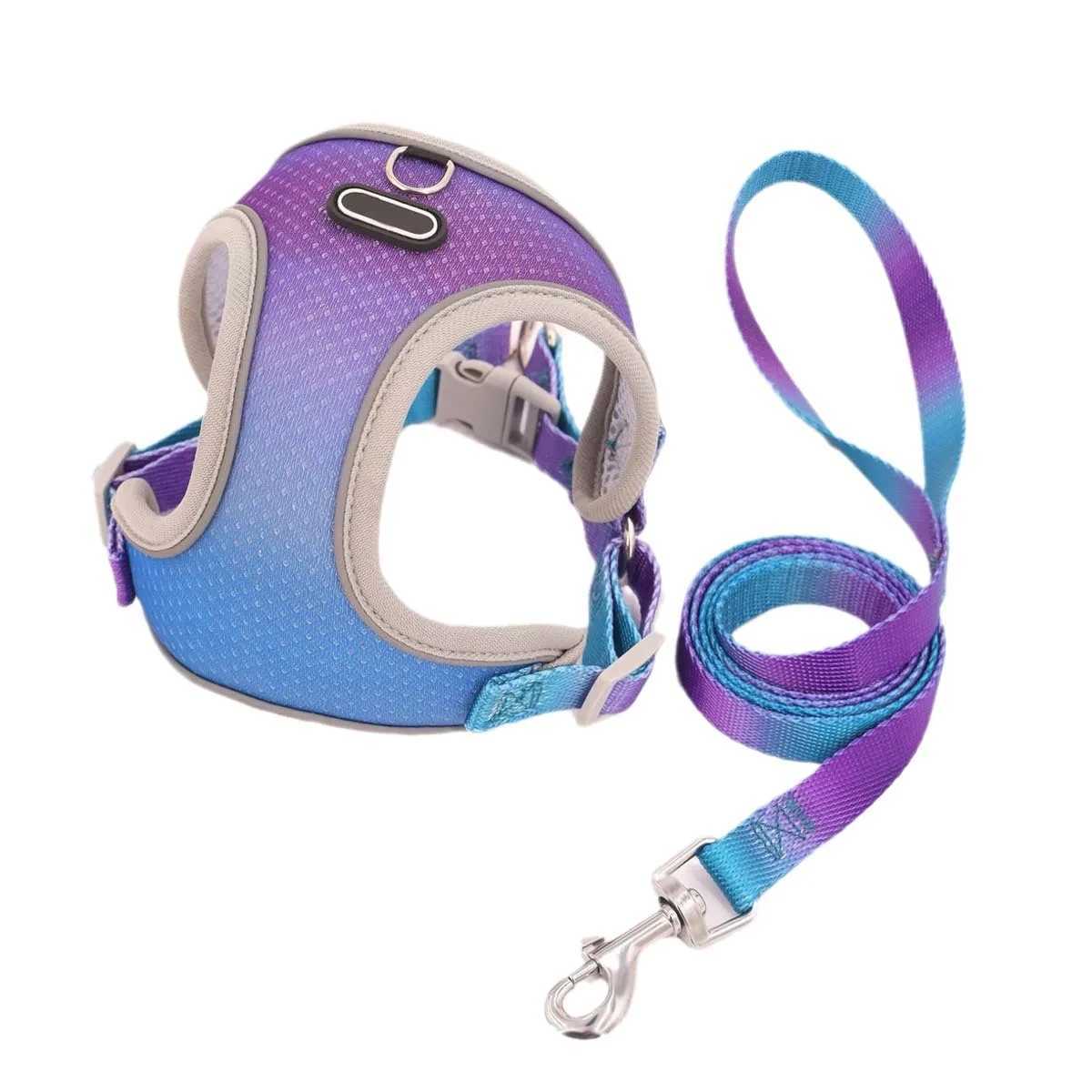 1 pet walking style dog harness adjustable reflective soft dog harness breathable dog vest X250326
