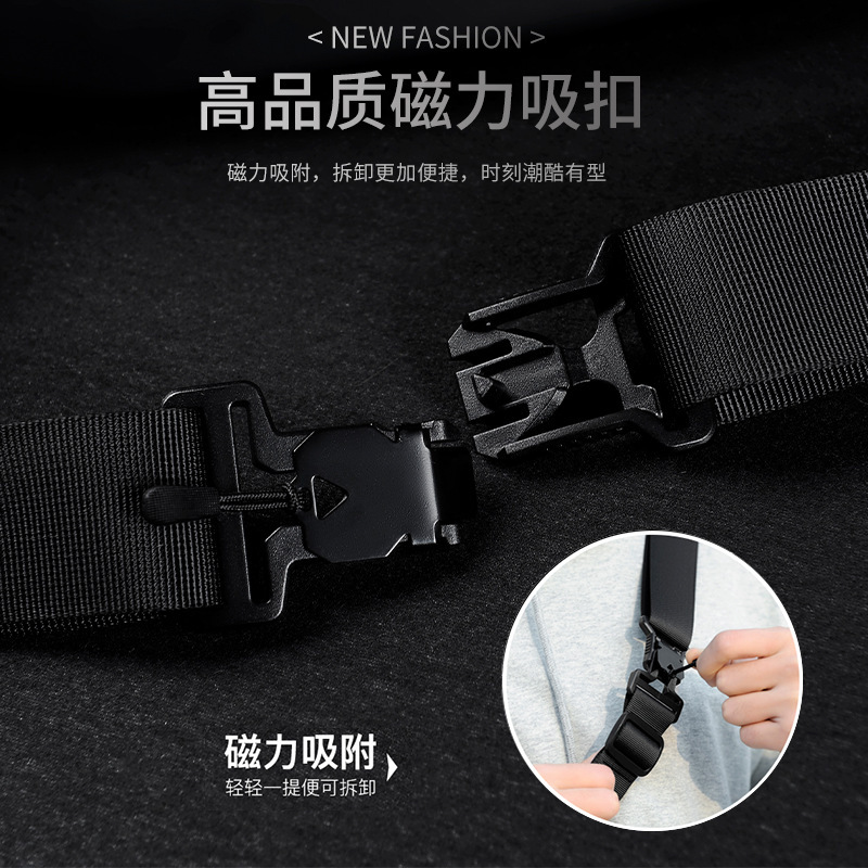Crossbody Sports Charter, Chest Workwear, Trendy Brand, Cycling And Postal Single Shoulder Bag, Men's Backpack