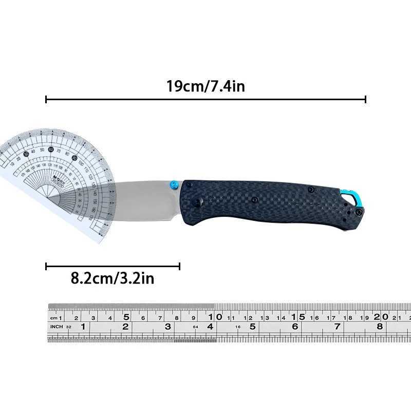 BM Bugout 535 EDC Blade CPM-S90V Steel Blade Outdoor Tactical Hunting Military Camping Practical EDC Pocket Folding KnifeXJ250326