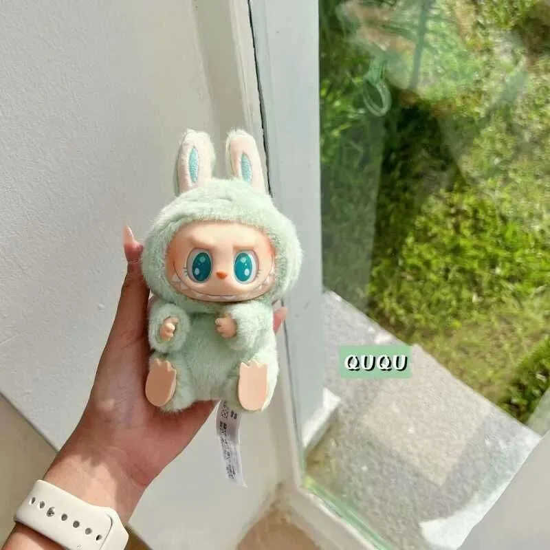 Hot Sale Anime Figure Labubu Have A Seat Series Vinyl Pendant Doll Model Toy Cute Monster Keychain Toys Birthday Gifts W240904