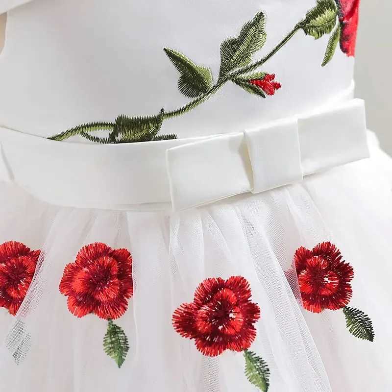 Summer Flower Girl Dresses for Weddings Formal Par Dress for Kids Girl Sleeveless Children Girls Par Dress 3-10 Years W250326