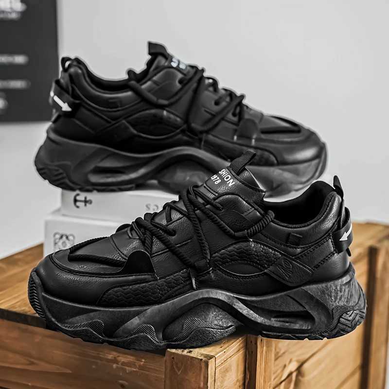 Mens Sneakers Fashion Luxury White Platform Sports Shoes Outdoor Man Running Shoes Increased Breathability Men Shoes ZapatillasC250325