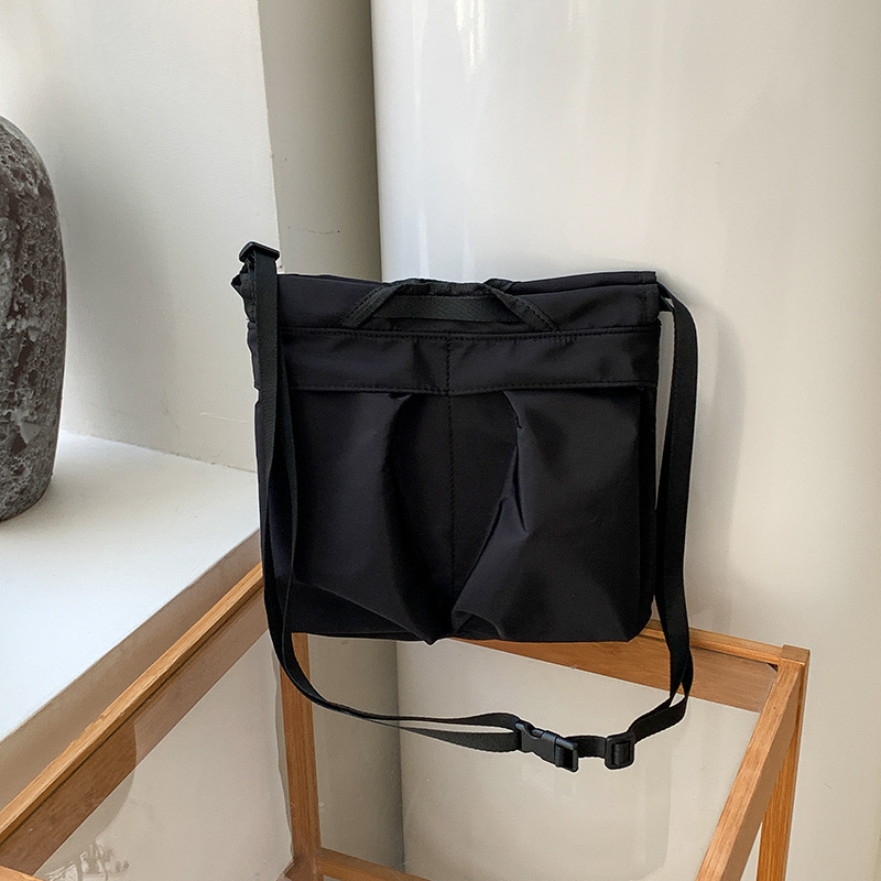2025 Spring Mori Neutral Style Brasson Bag Niche Design Tooling Wind Casual Single Shoulder Crossbody Bag for Women
