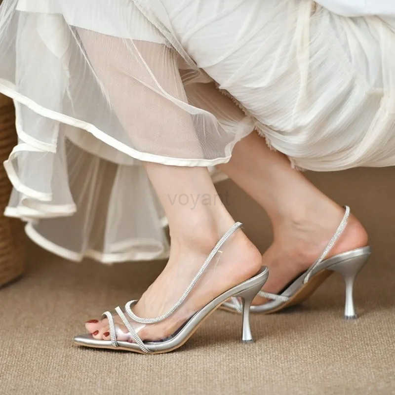 Wen Sandals 2024 New Fashion Casual Open Toe Shallow Sandals Solid Color High H Sandals Wen Plus Size Zapatos De Mujer Z250326