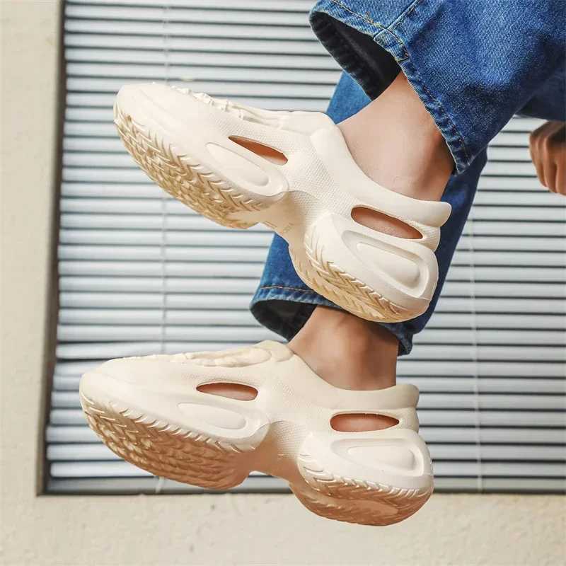 Summer Shoes for Men Fi Slippers Lightweight Mens Sandals Shoes Casual Luxury Sandals Indoor and Outdoor Beach ShoesXJ250326