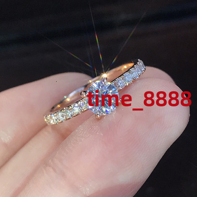 Wholesale Hot Selling Ring High Quality Engagement Jewelry Moissanite Diamond Engagement Ring