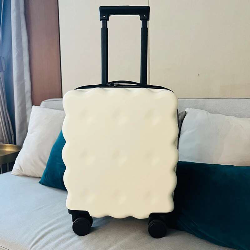Cute Rolg Lage Travel Suitcase Fashion Small Model Boarding Trunk Large Capacity Suitcases Silent Universal Wheel Box