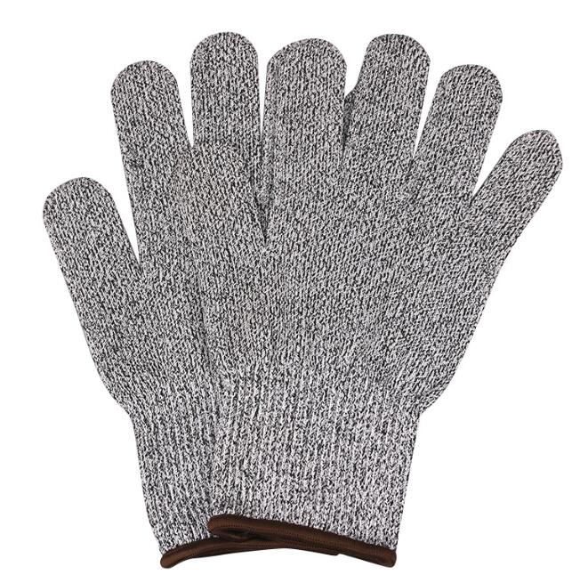 HPPE Cut Resistant Nitrile Coating Hand Gloves Anti-slip for Kitchen Mittens Level 5 Anti-cutting Safety Gloves for Work
